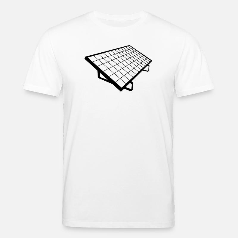 solar panel Solar System - Stanley/Stella CREATOR Unisex Organic T-Shirt - white