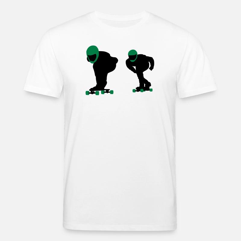 Longboard - Stanley/Stella Unisex Bio-T-Shirt CREATOR  - Weiß