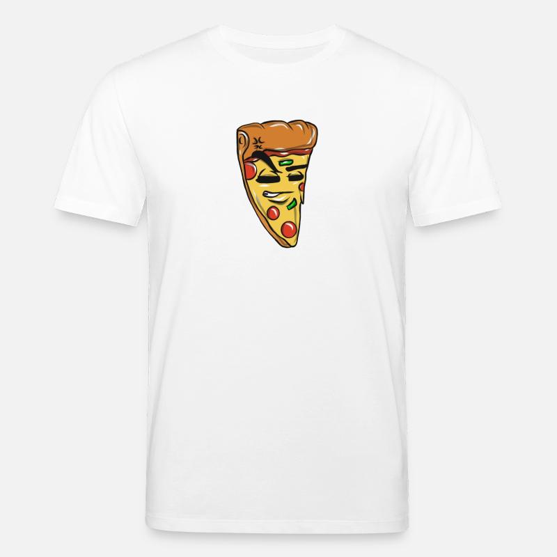 Pizza italienisch Essen - Stanley/Stella Unisex Bio-T-Shirt CREATOR - Weiß