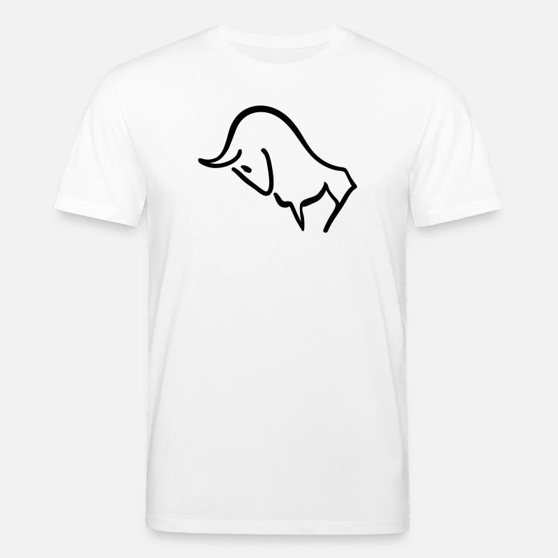stier - T-shirt bio CREATOR Stanley/Stella Unisexe - blanc