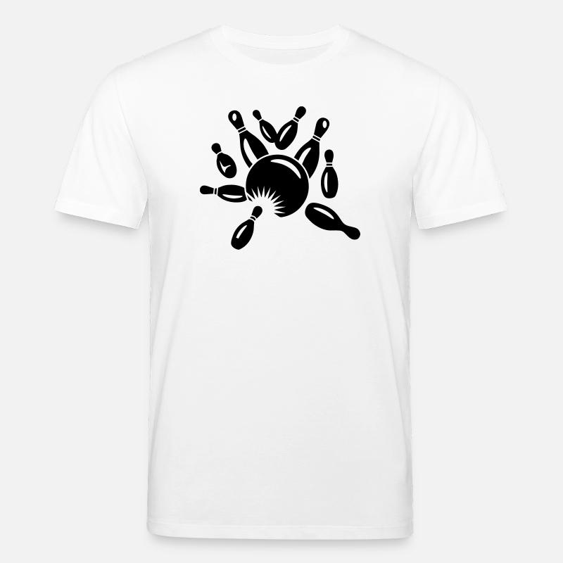 Kegel und Kugel - Stanley/Stella Unisex Bio-T-Shirt CREATOR  - Weiß