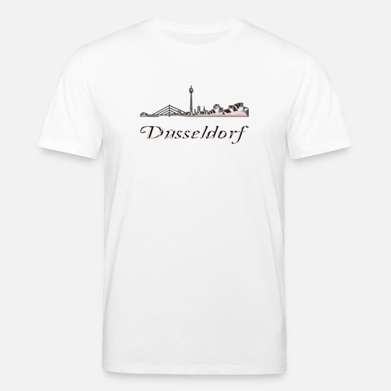 Düsseldorf - T-shirt bio CREATOR Stanley/Stella Unisexe - blanc