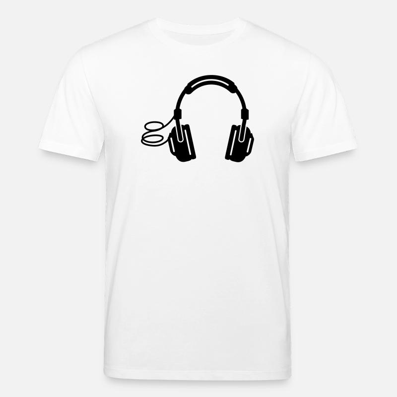 Kopfhörer headphones - Stanley/Stella Unisex Bio-T-Shirt CREATOR  - Weiß