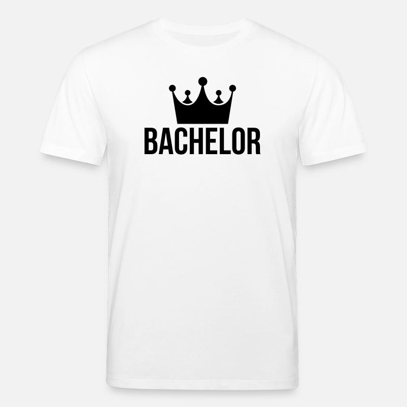 bachelor king Junggesellenabschied - Stanley/Stella Unisex Bio-T-Shirt CREATOR  - Weiß