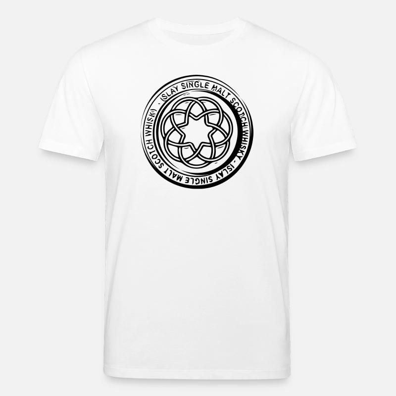 Islay Scotch Whisky - Whiskey Design - Stanley/Stella Unisex Bio-T-Shirt CREATOR - Weiß