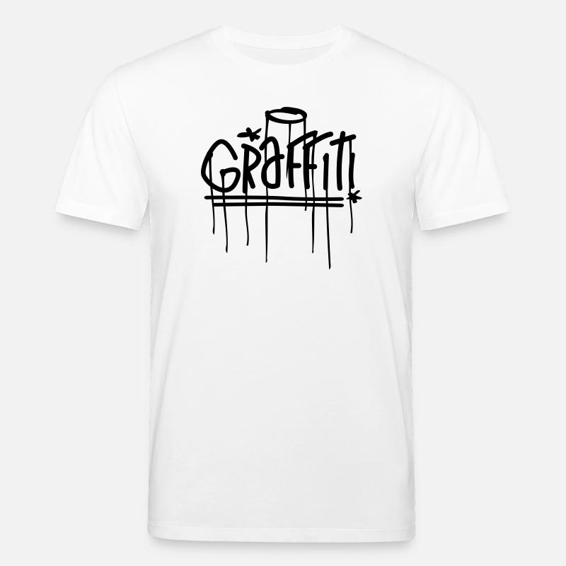 graffiti - T-shirt bio CREATOR Stanley/Stella Unisexe - blanc