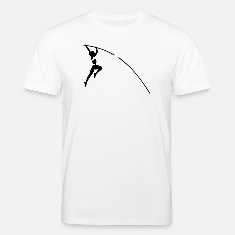 Stabhochsprung - Stanley/Stella Unisex Bio-T-Shirt CREATOR  - Weiß