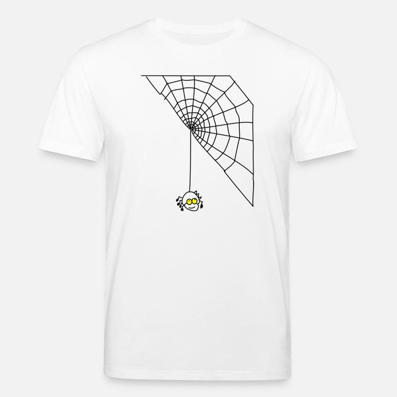 Spinne - Stanley/Stella Unisex Bio-T-Shirt CREATOR  - Weiß