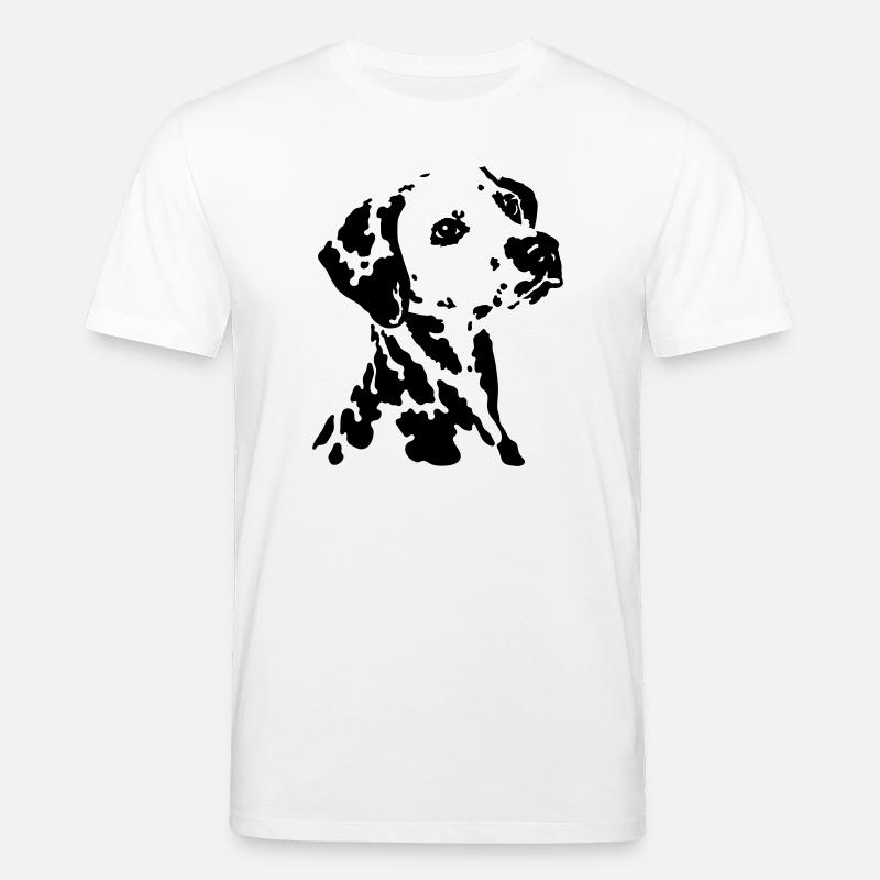 Dalmatiner - Stanley/Stella Unisex Bio-T-Shirt CREATOR  - Weiß