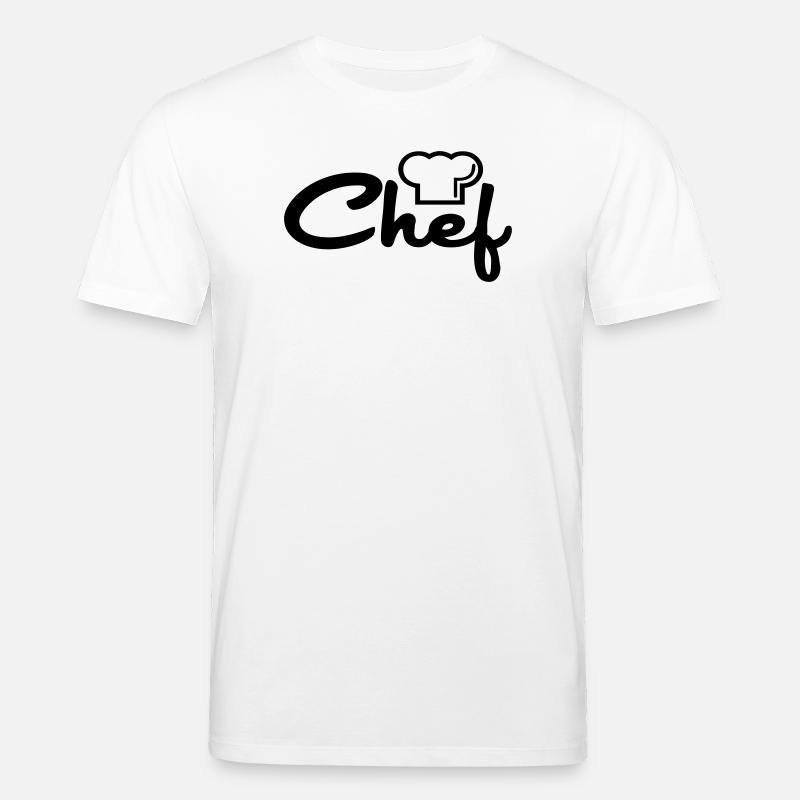 Chef - T-shirt bio CREATOR Stanley/Stella Unisexe - blanc