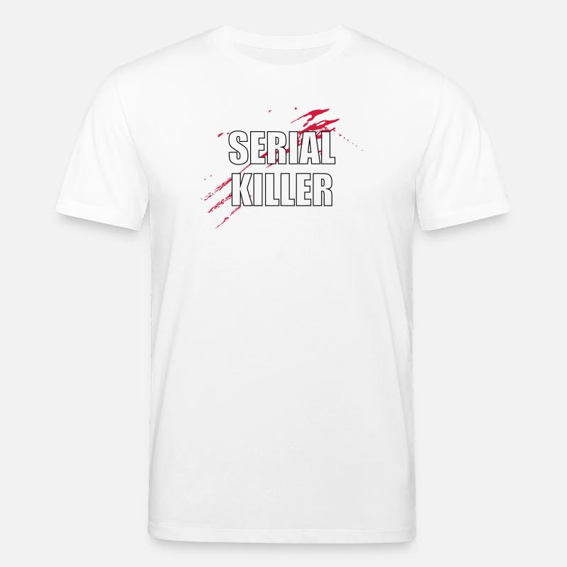 Serial Killer - Stanley/Stella Unisex Bio-T-Shirt CREATOR  - Weiß