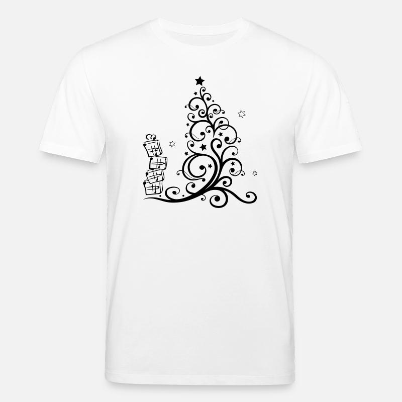 Arbre de Noël, arbre de Noël - T-shirt bio CREATOR Stanley/Stella Unisexe - blanc
