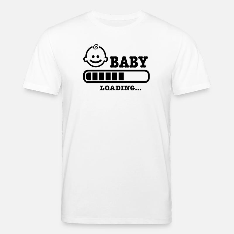 bébé loading - T-shirt bio CREATOR Stanley/Stella Unisexe - blanc