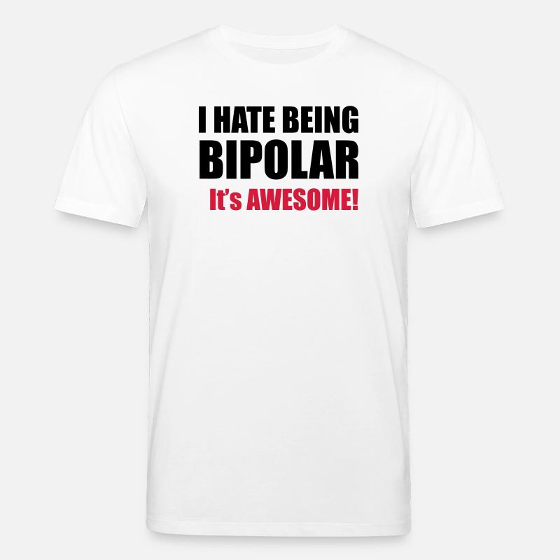 Bipolar - T-shirt bio CREATOR Stanley/Stella Unisexe - blanc