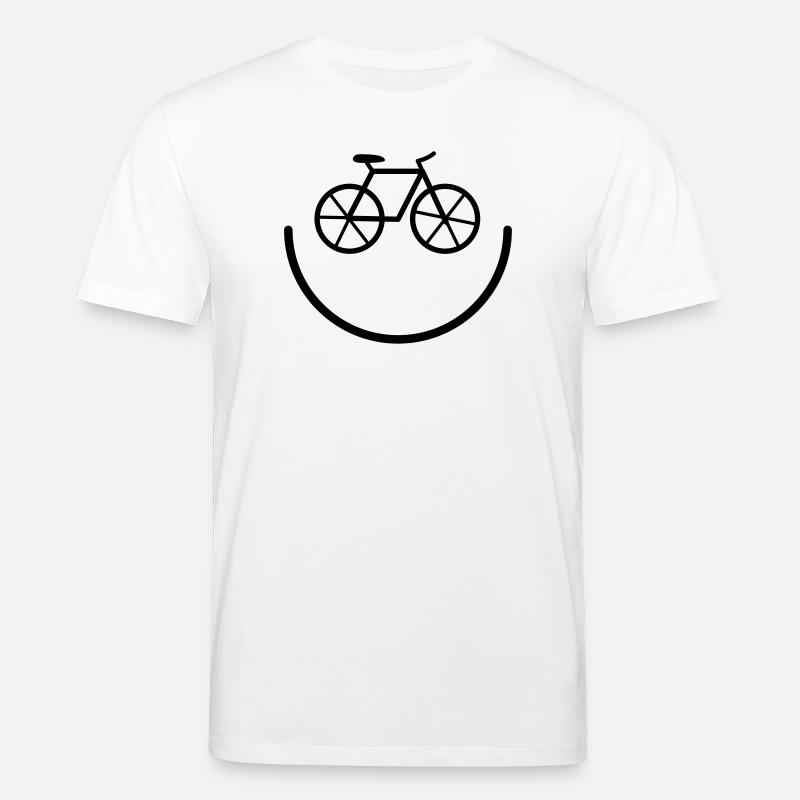 Fahrrad - Stanley/Stella Unisex Bio-T-Shirt CREATOR  - Weiß