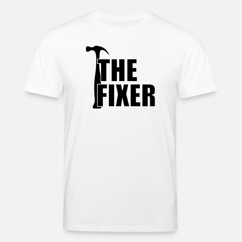 The Fixer ! - Stanley/Stella Unisex Bio-T-Shirt CREATOR  - Weiß