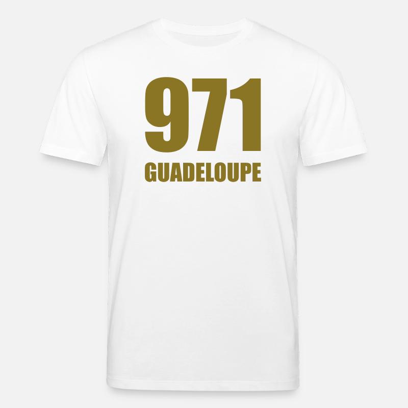 971 Guadeloupe - Stanley/Stella CREATOR Unisex Organic T-Shirt - white