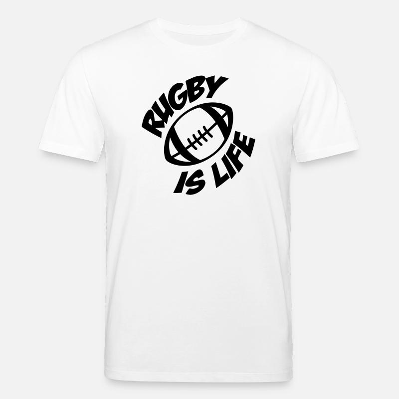 Rugby - Stanley/Stella Unisex Bio-T-Shirt CREATOR  - Weiß