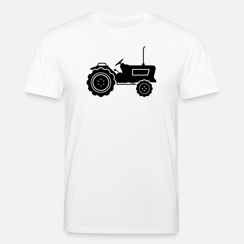 traktor - Stanley/Stella Unisex Bio-T-Shirt CREATOR  - Weiß