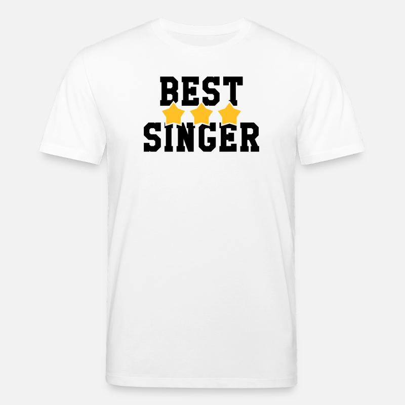 Best Singer - Stanley/Stella Unisex Bio-T-Shirt CREATOR  - Weiß