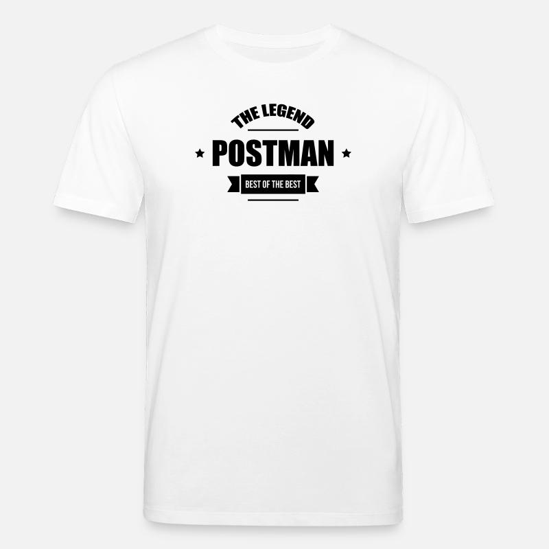 Postman - Stanley/Stella Unisex Bio-T-Shirt CREATOR  - Weiß