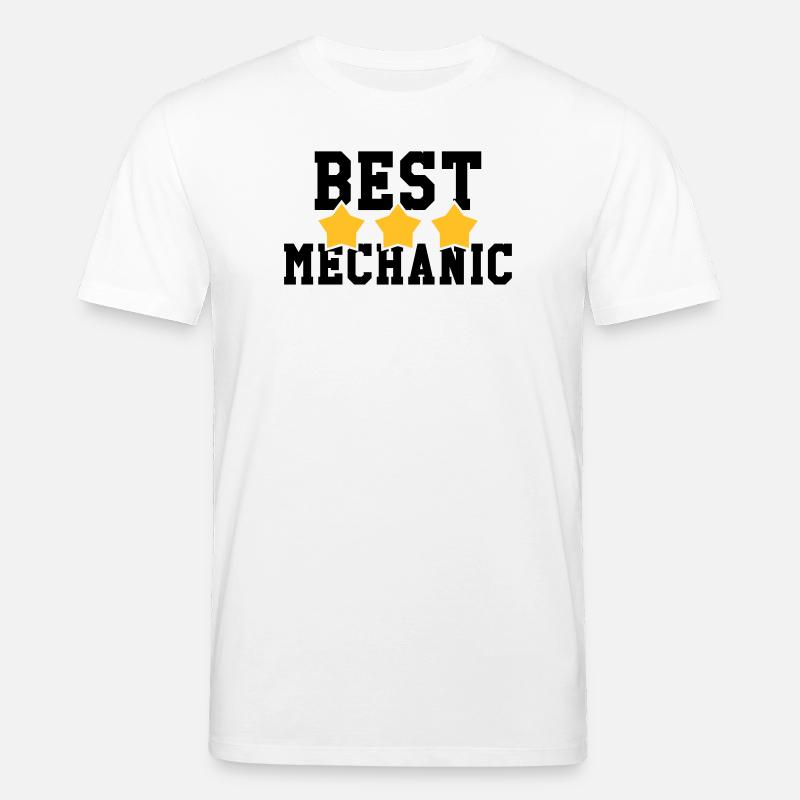 Best Mechanic - Stanley/Stella Unisex Bio-T-Shirt CREATOR  - Weiß