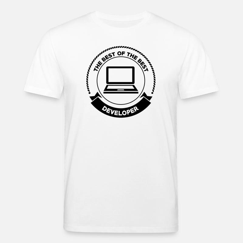 Developer - T-shirt bio CREATOR Stanley/Stella Unisexe - blanc