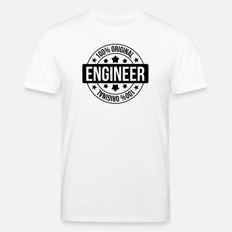 Engineer - T-shirt bio CREATOR Stanley/Stella Unisexe - blanc