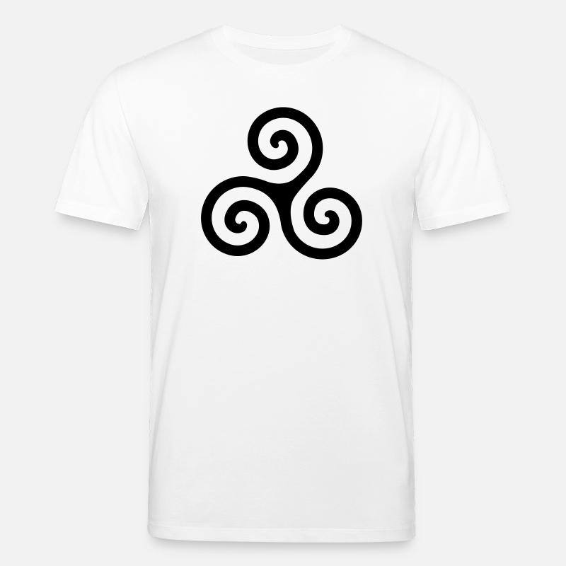 Spirale - Stanley/Stella Unisex Bio-T-Shirt CREATOR  - Weiß