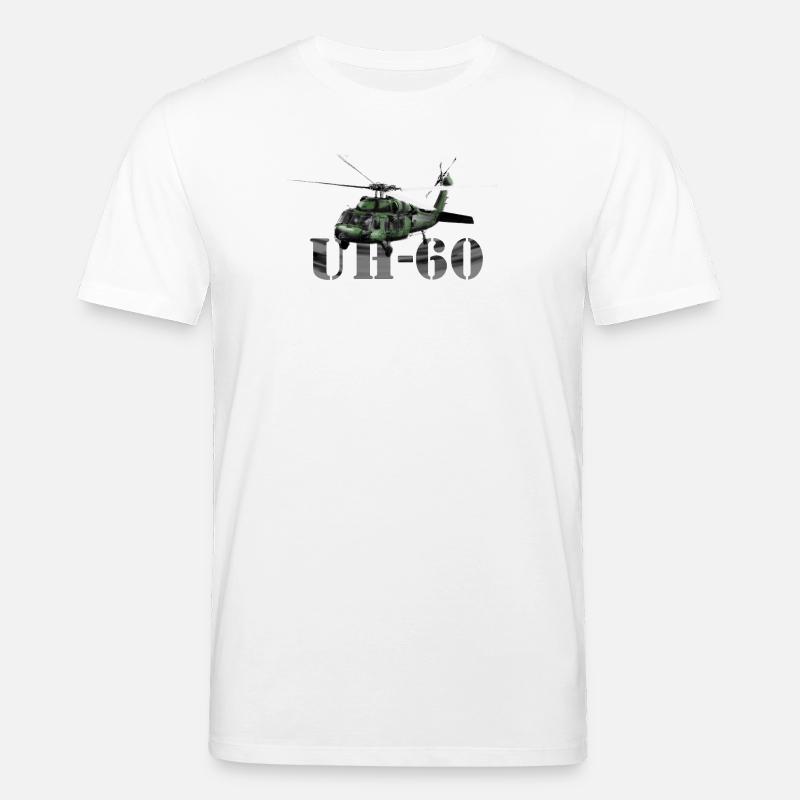 Helicopter UH-60 - Stanley/Stella Unisex Bio-T-Shirt CREATOR  - Weiß