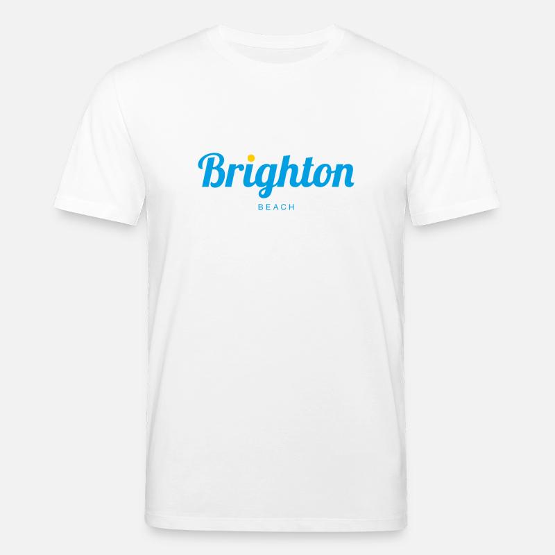 BRIGHTON England - Stanley/Stella Unisex Bio-T-Shirt CREATOR  - Weiß