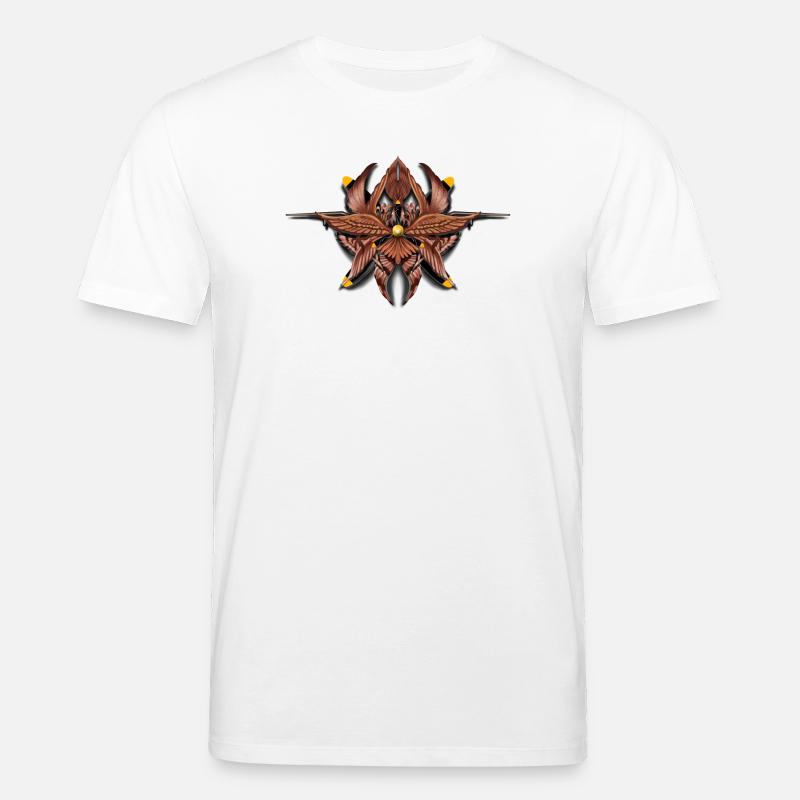 Steampunk aviator - Stanley/Stella Unisex Bio-T-Shirt CREATOR  - Weiß