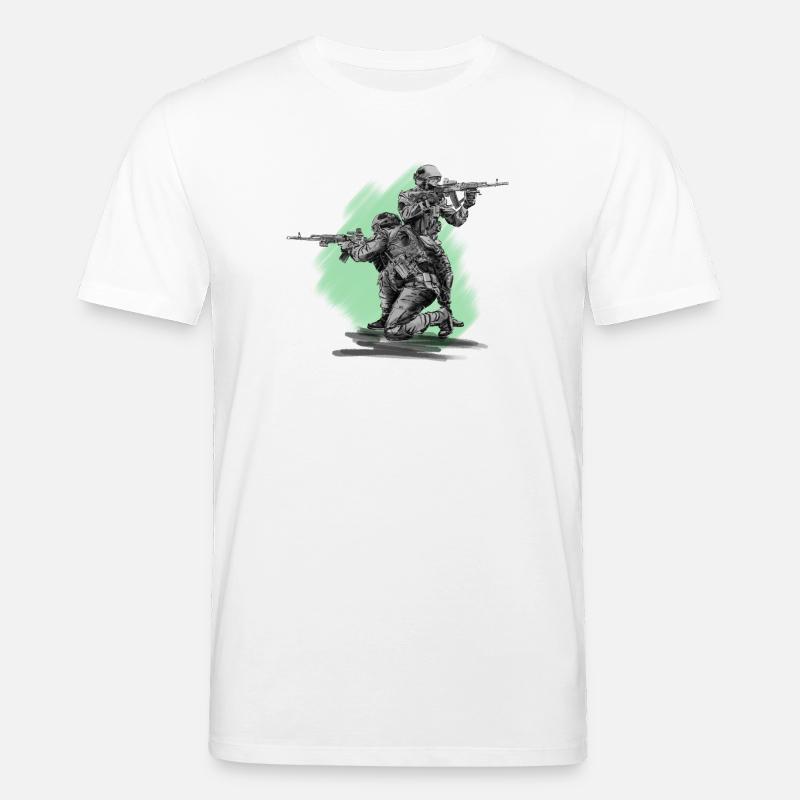 Special Forces - Stanley/Stella Unisex Bio-T-Shirt CREATOR  - Weiß