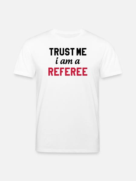 Referee - Schiedsrichter Arbitre - Sport - Match - T-shirt bio CREATOR Stanley/Stella Unisexe - blanc