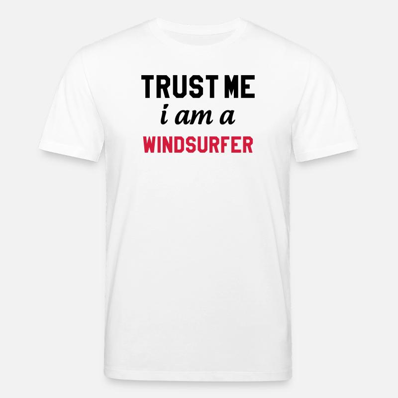 Windsurfen / Windsurfer / Windsurf / Windsurfing - Stanley/Stella Unisex Bio-T-Shirt CREATOR  - Weiß