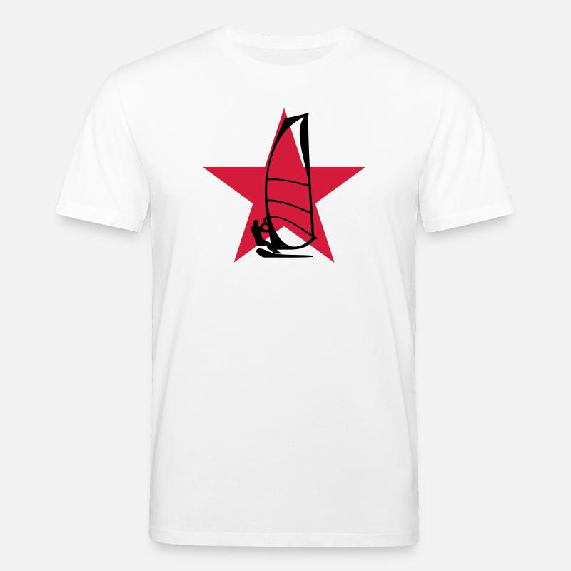 Planche à voile / Véliplanchiste / Windsurf / - T-shirt bio CREATOR Stanley/Stella Unisexe - blanc
