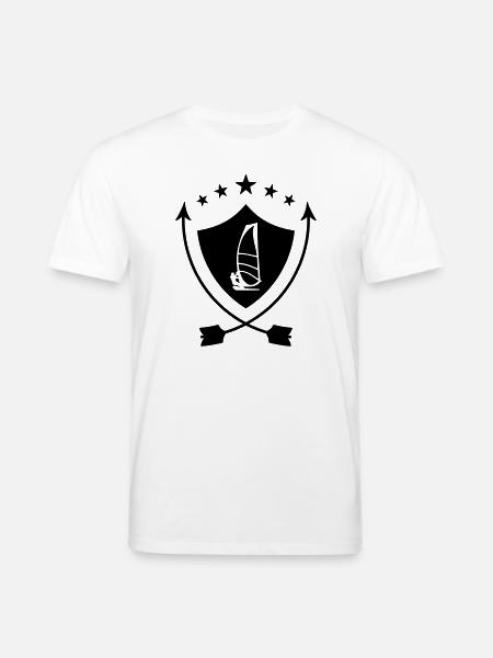 Windsurfen / Windsurfer / Windsurf / Windsurfing - Stanley/Stella Unisex Bio-T-Shirt CREATOR - Weiß