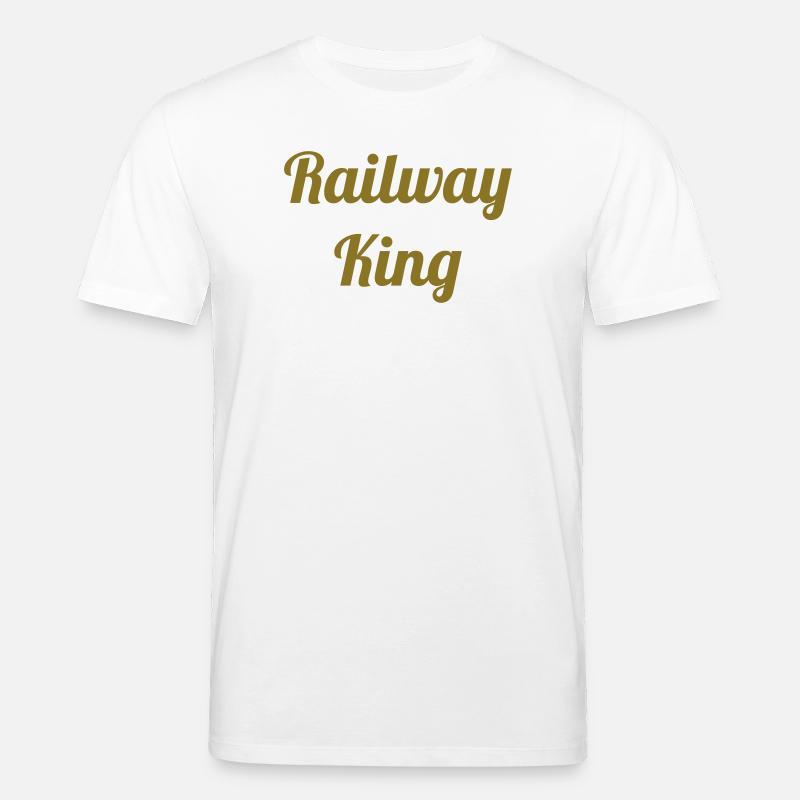 Eisenbahner / Eisenbahnen / Eisenbahn / Bahn - Stanley/Stella Unisex Bio-T-Shirt CREATOR - Weiß