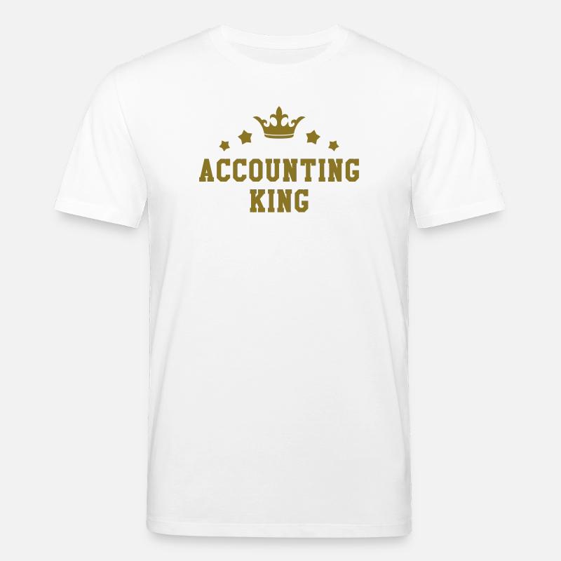comptable / comptabilité / argent / Finance / Euro - T-shirt bio CREATOR Stanley/Stella Unisexe - blanc