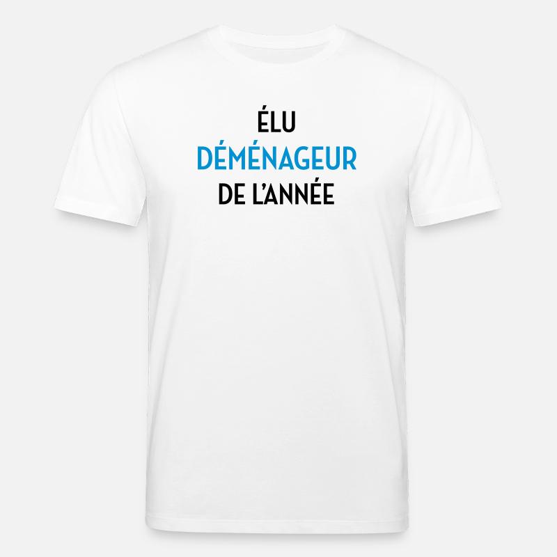 frachtführer / möbelpacker / mover / bewegen - Stanley/Stella Unisex Bio-T-Shirt CREATOR  - Weiß