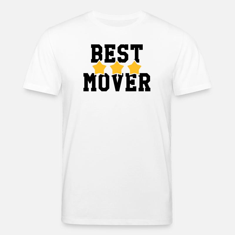 frachtführer / möbelpacker / mover / bewegen - Stanley/Stella Unisex Bio-T-Shirt CREATOR  - Weiß
