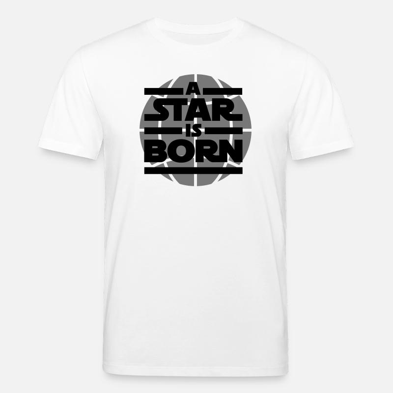 a star is born - Stanley/Stella Unisex Bio-T-Shirt CREATOR  - Weiß
