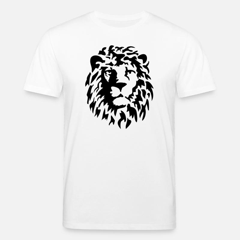 loewe raubkatze - Stanley/Stella Unisex Bio-T-Shirt CREATOR  - Weiß