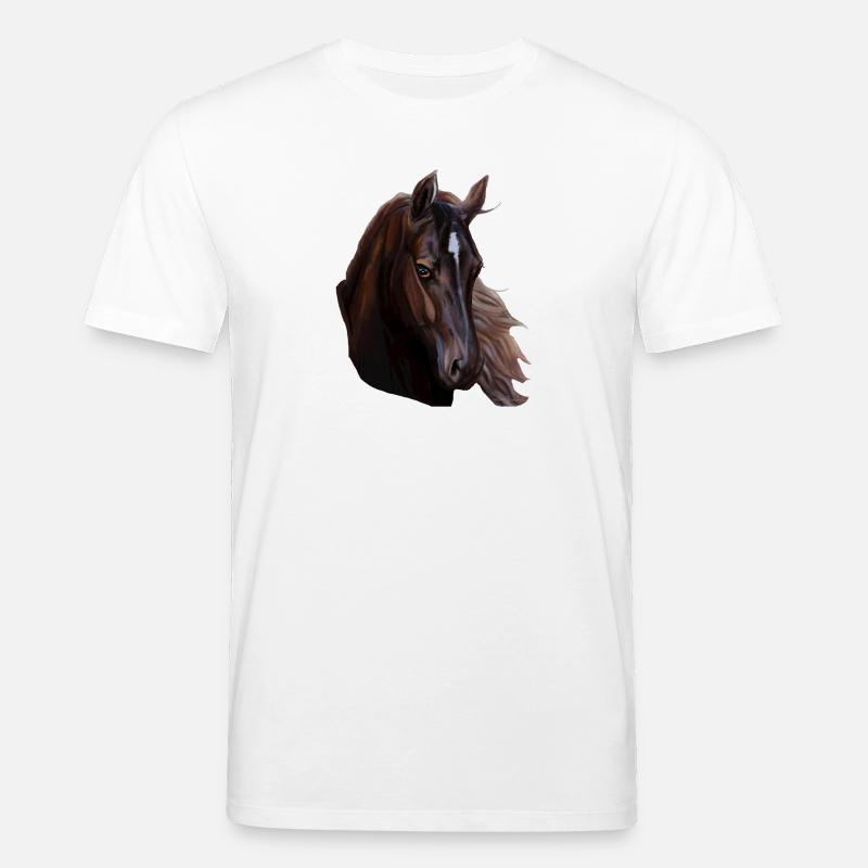 Pferd - Stanley/Stella Unisex Bio-T-Shirt CREATOR  - Weiß