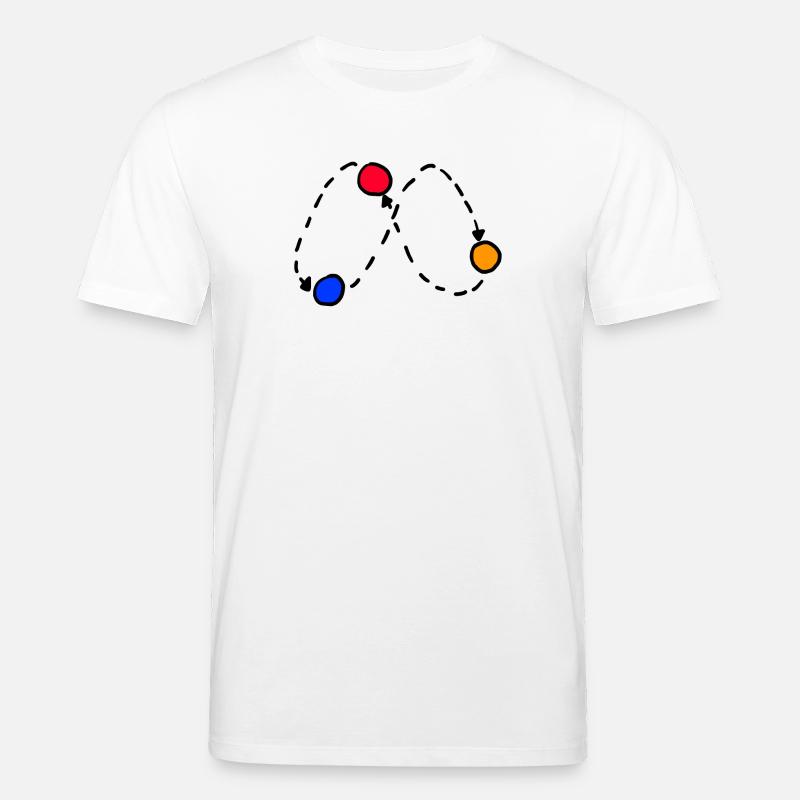 Jonglage - Stanley/Stella Unisex Bio-T-Shirt CREATOR  - Weiß