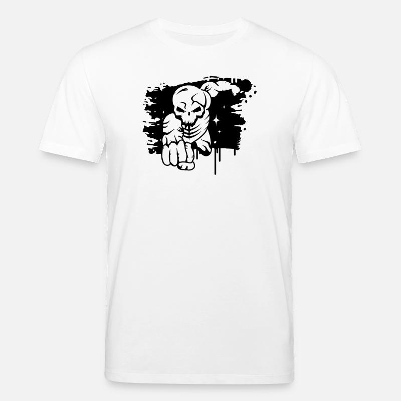 Ein toter Superheld Graffiti - Stanley/Stella Unisex Bio-T-Shirt CREATOR  - Weiß