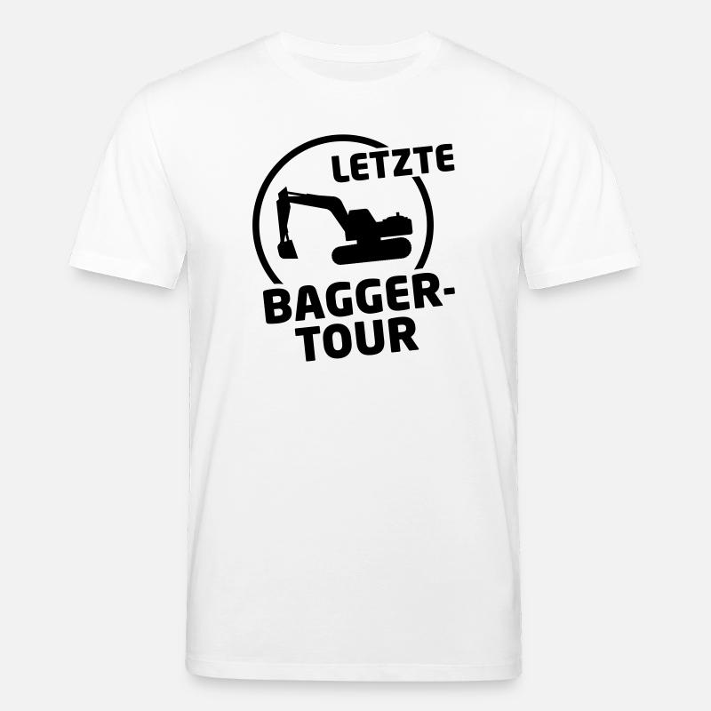 baggertour jga hochzeit - Stanley/Stella Unisex Bio-T-Shirt CREATOR  - Weiß