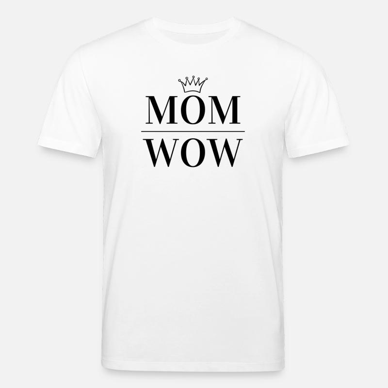 Abstract Geometry Pattern in Blue - Stanley/Stella CREATOR Unisex Organic T-Shirt - white