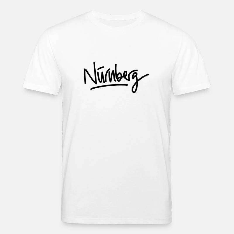 Nürnberg - Handschrift - Stanley/Stella Unisex Bio-T-Shirt CREATOR  - Weiß