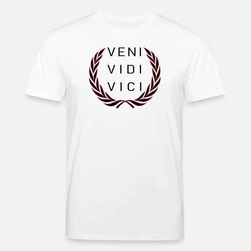 Veni Vidi Vici - T-shirt bio CREATOR Stanley/Stella Unisexe - blanc